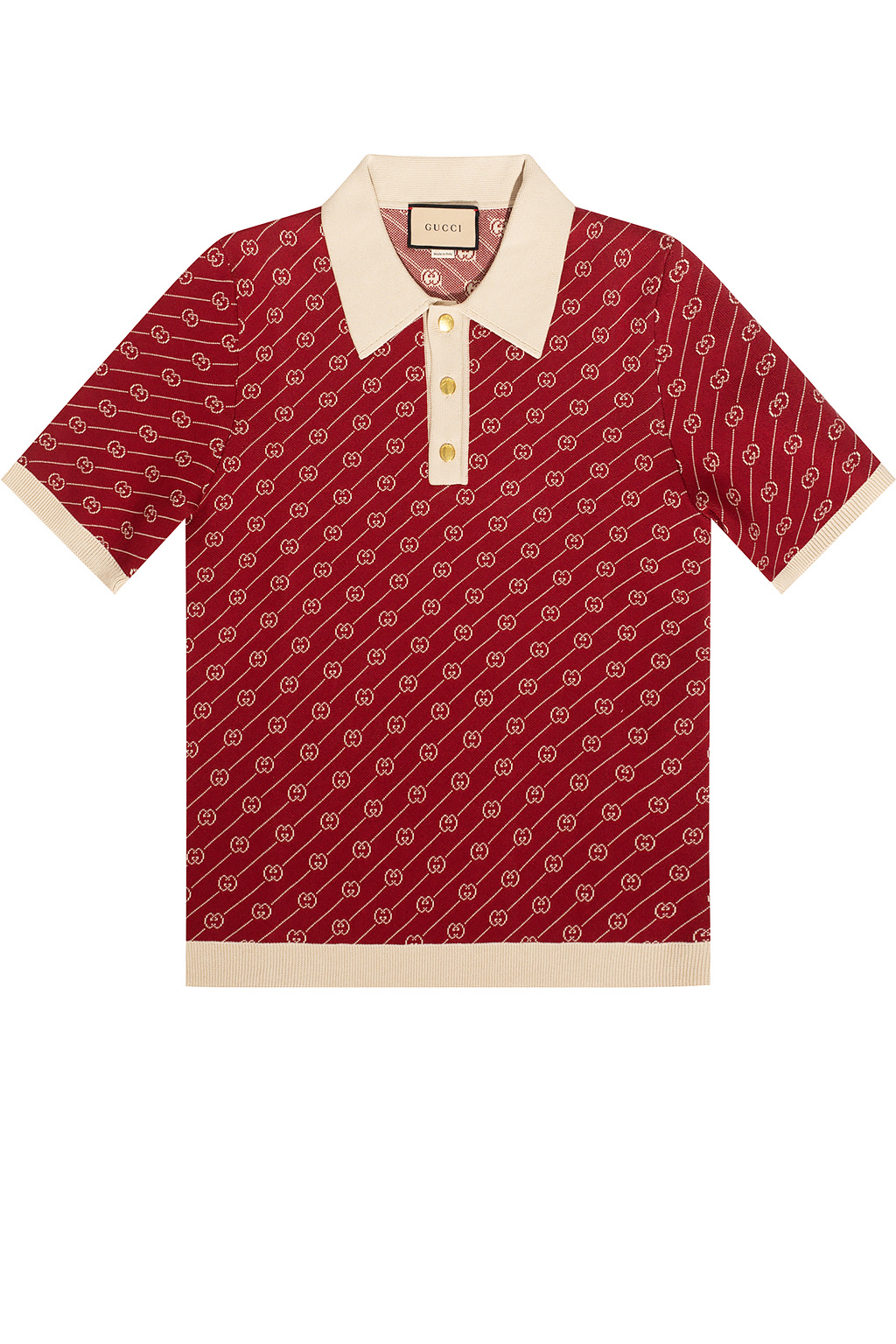 Gucci polo red hotsell